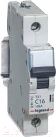 Изображение товара Выключатель автоматический Legrand TX3 1P C 6A 10kA 1M / 403913