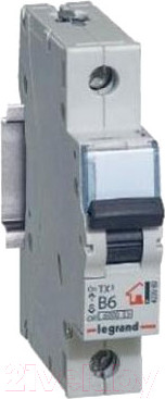 Изображение товара Выключатель автоматический Legrand TX3 1P C 20A 10kA 1M / 403917