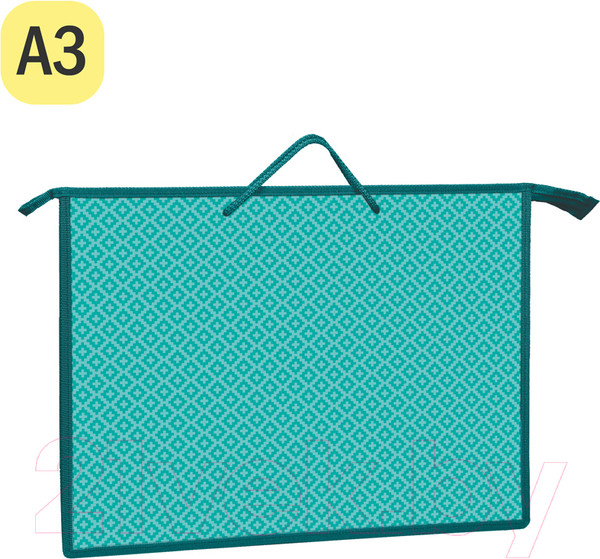 Изображение товара Папка-портфель ArtSpace Бирюзовый паттерн / ПР-3-20_25640