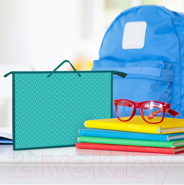 Изображение товара Папка-портфель ArtSpace Бирюзовый паттерн / ПР-3-20_25640