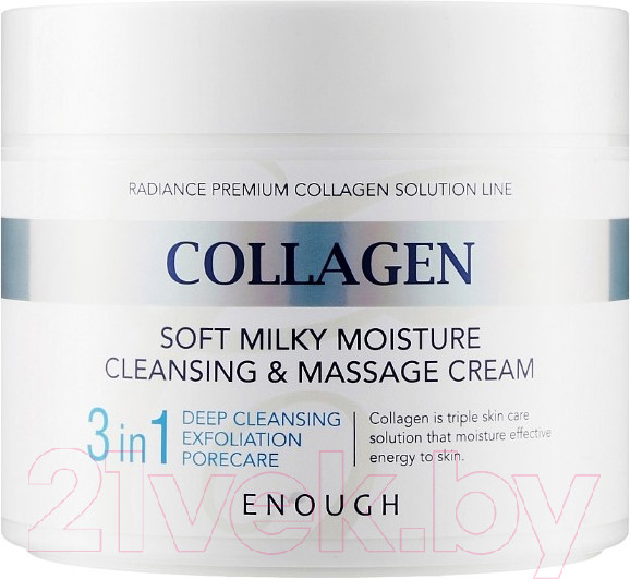 Изображение товара Крем для лица Enough Collagen 3in1 Cleansing & Massage Cream (300мл)