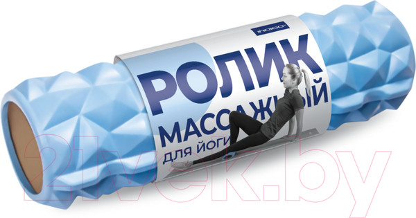 Изображение товара Валик для фитнеса Indigo Sport IN278 (голубой)