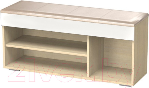 Изображение товара Тумба в прихожую Премиум София-4 (дуб сонома/белый)