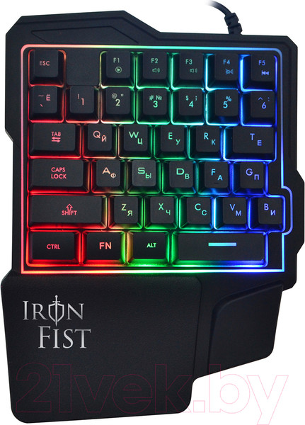 Изображение товара Клавиатура Оклик 701G Iron Fist / SW-GK116 (черный)