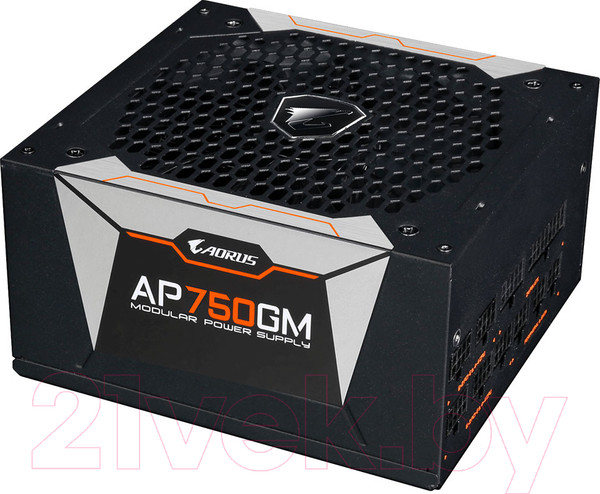 Изображение товара Блок питания для компьютера Gigabyte Aorus GP-AP750GM 80+ Gold / 28200-AP75GM-1EUR