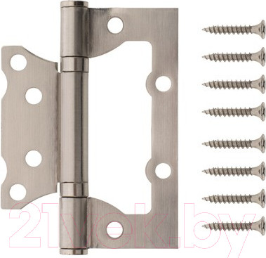 Изображение товара Петля дверная Code Deco 100x75x2.5-B2-Nis (матовый никель)