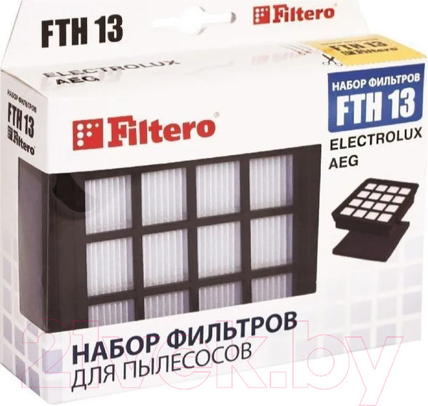 Изображение товара Комплект фильтров для пылесоса Filtero FTH 13 ELX 