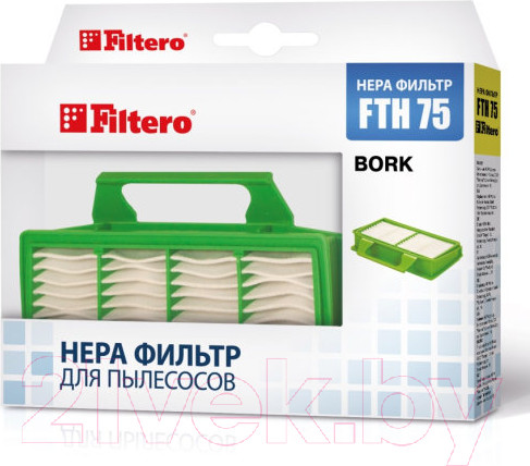 Изображение товара Фильтр для пылесоса Filtero FTH 75 BRK