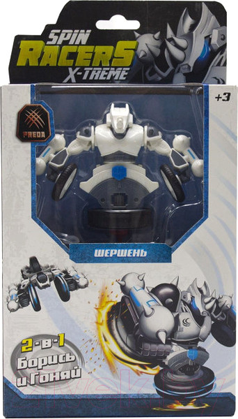 Изображение товара Робот-трансформер Spin Racers Волчок 2 в 1 Шершень / K02SRS03