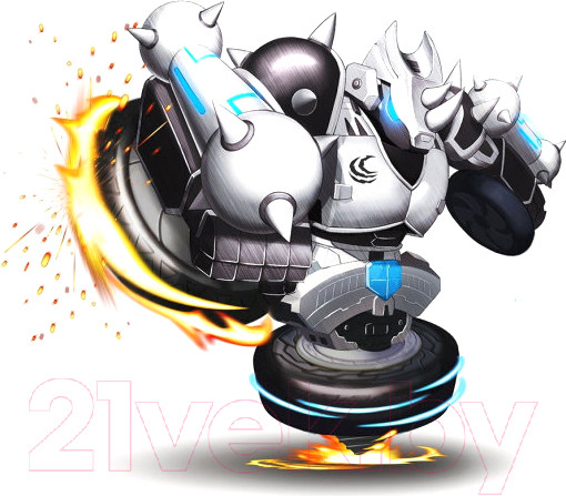 Изображение товара Робот-трансформер Spin Racers Волчок 2 в 1 Шершень / K02SRS03