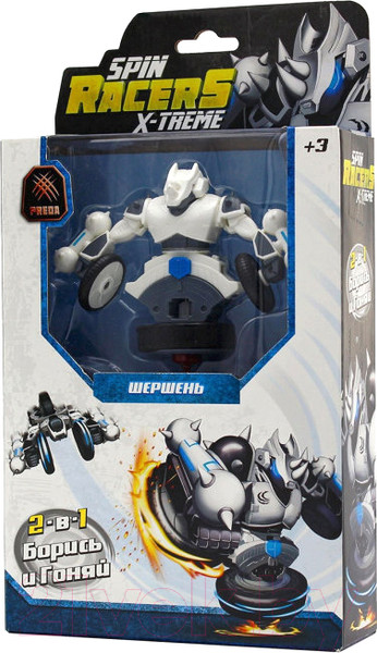 Изображение товара Робот-трансформер Spin Racers Волчок 2 в 1 Шершень / K02SRS03