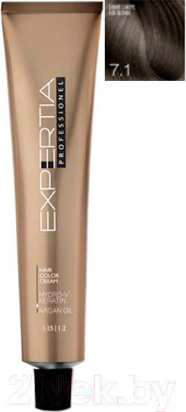 Изображение товара Крем-краска для волос Farcom Expertia Professionel 7.1 (100мл, русый пепельный)