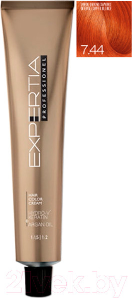 Изображение товара Крем-краска для волос Farcom Expertia Professionel 7.44 (100мл, русый медный интенсив)