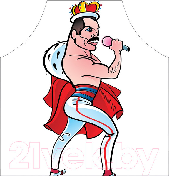Изображение товара Кухонный фартук JoyArty Фредди Меркьюри / ap-78602