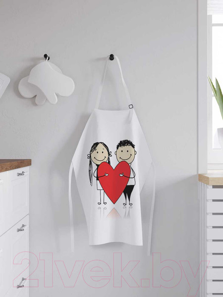 Изображение товара Кухонный фартук JoyArty Любовь на двоих / ap-91937