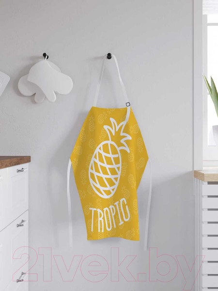 Изображение товара Кухонный фартук JoyArty Тропический ананас / ap-13433
