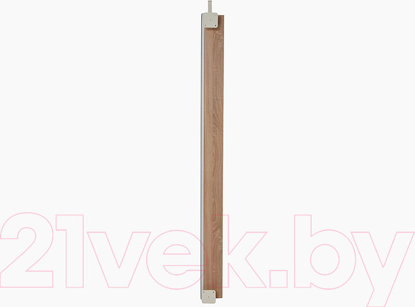 Изображение товара Шкаф для обуви ТриЯ Тип 16 с зеркалом (дуб сонома/белая шагрень)