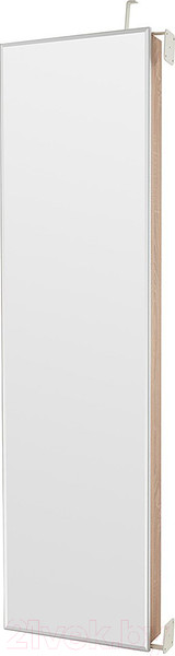 Изображение товара Шкаф для обуви ТриЯ Тип 16 с зеркалом (дуб сонома/белая шагрень)