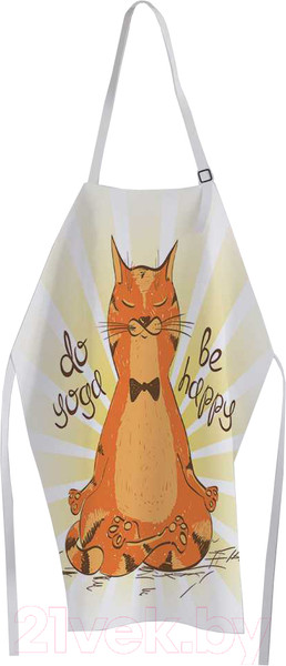Изображение товара Кухонный фартук JoyArty Будь счастлив / ap-15488