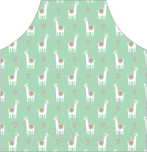 Изображение товара Кухонный фартук JoyArty Милые ламы / ap-53944