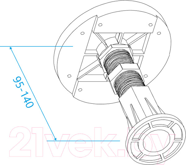 Изображение товара Ножки опорные RGW 03230111-31