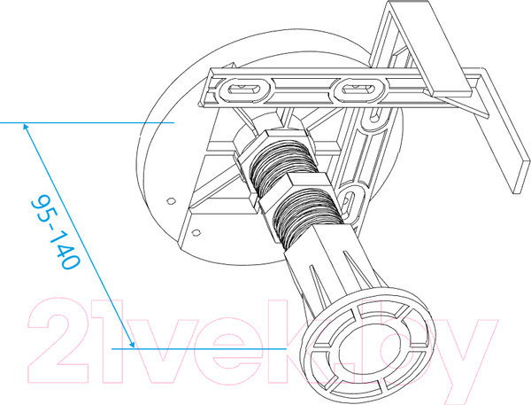 Изображение товара Ножки опорные RGW 03230111-31
