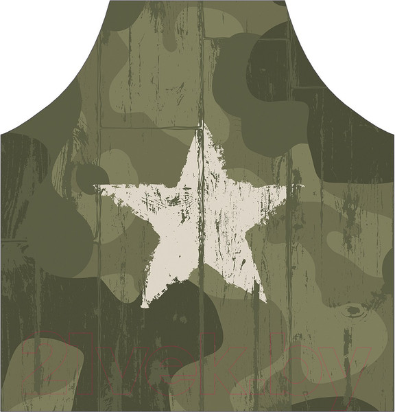 Изображение товара Кухонный фартук JoyArty Военная звезда / ap-5038