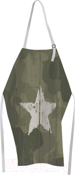 Изображение товара Кухонный фартук JoyArty Военная звезда / ap-5038