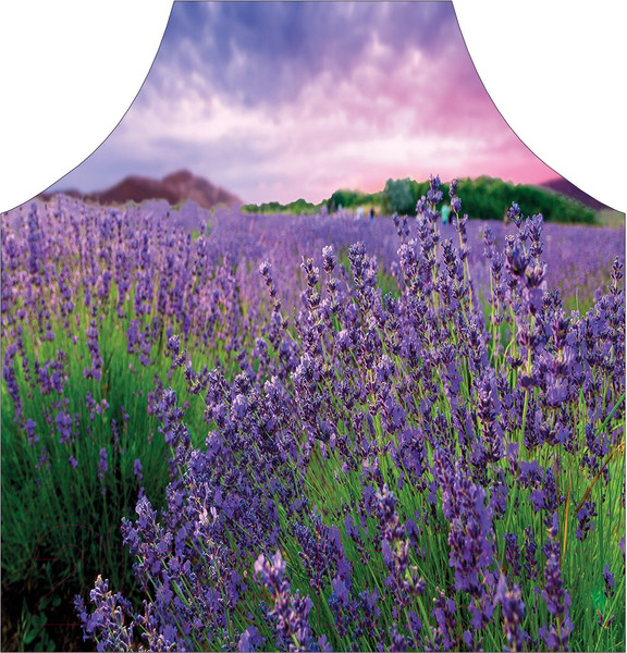 Изображение товара Кухонный фартук JoyArty Лаванда в цвету / ap-39842