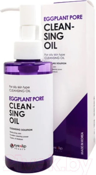 Изображение товара Гидрофильное масло Eyenlip Eggplant Pore Cleansing Oil (150мл)