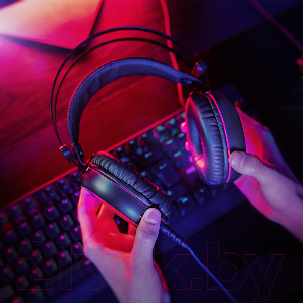 Изображение товара Наушники-гарнитура Niceboy Oryx X210 Donuts