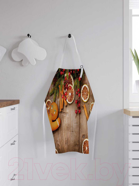 Изображение товара Кухонный фартук JoyArty Коричный человечек / ap-38354