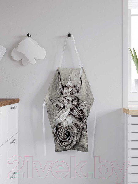 Изображение товара Кухонный фартук JoyArty Бородатый викинг / ap-21839