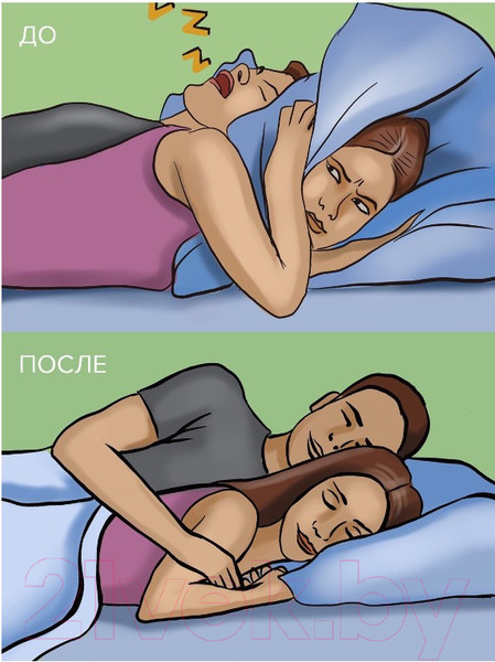 Изображение товара Анатомическая подушка Ambesonne Антихрап 48x29 / plortoas-01