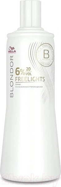 Изображение товара Эмульсия для окисления краски Wella Professionals Blondor Freelights 6% (1л)