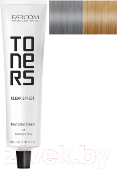 Изображение товара Крем-краска для волос Farcom Professional Toners (100мл, Anti-Orange)