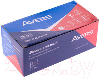 Изображение товара Замок врезной Avers 1223/60-G