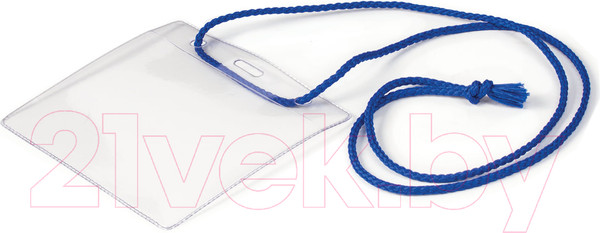 Изображение товара Бейдж DPS Горизонтальный / 1426.Г-101 (синий шнур)