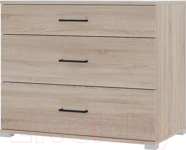 Изображение товара Комод Горизонт Мебель Victor (дуб сонома)