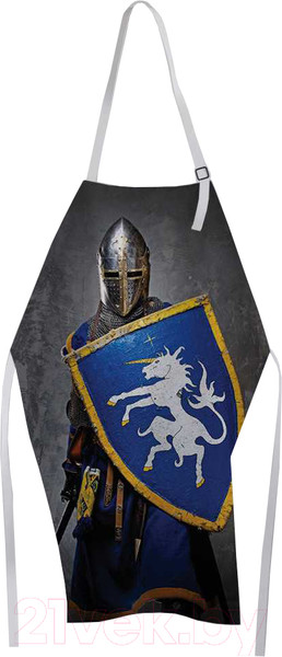 Изображение товара Кухонный фартук JoyArty Бронированный рыцарь / ap-9478