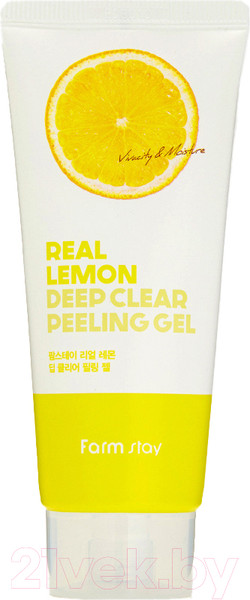 Изображение товара Пилинг для лица FarmStay Real Lemon Deep Clear Peeling Gel (100мл)