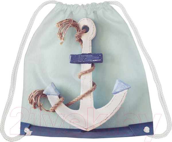 Изображение товара Мешок для обуви JoyArty Канат на якоре / bpa_7081