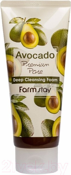 Изображение товара Пенка для умывания FarmStay Avocado Cleansing Foam (180мл)