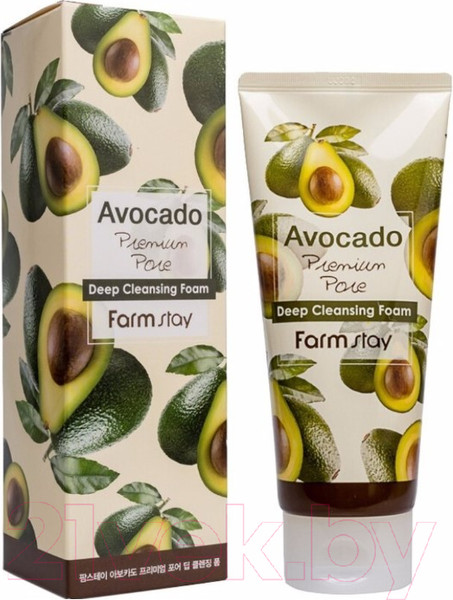 Изображение товара Пенка для умывания FarmStay Avocado Cleansing Foam (180мл)