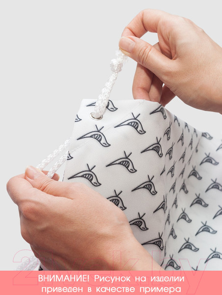 Изображение товара Мешок для обуви JoyArty Облачный мрамор / bpa_19436