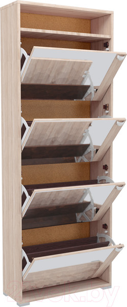 Изображение товара Тумба для обуви Импэкс Leset Эдит 4S (дуб санома)