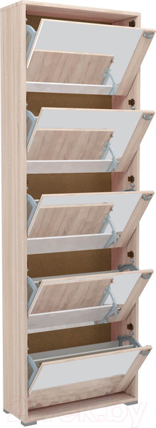 Изображение товара Тумба для обуви Импэкс Leset Эдит 5S (дуб санома)