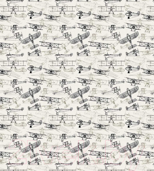 Изображение товара Мешок для обуви JoyArty Чертежи самолетов / bpa_53394