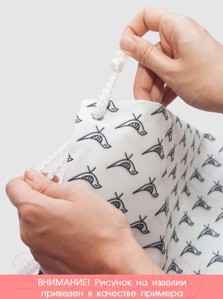 Изображение товара Мешок для обуви JoyArty Чертежи самолетов / bpa_53394