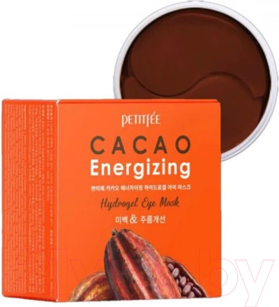Изображение товара Патчи под глаза Petitfee Cacao Energizing Hydrogel Eye Mask (60шт)